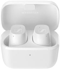 Sennheiser CX True Wireless brezžične slušalke, bele