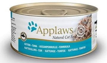 Applaws mokra hrana za mačje mladiče, 24 x 70 g