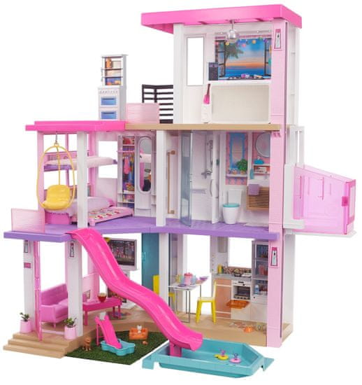 Mattel hiša Barbie Dream z lučmi in zvoki