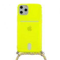 Summer ovitek z vrvico za iPhone 11, barva limete