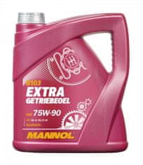 Mannol Extra Getriebeoel olje za menjalnik 75W-90 GL-4/GL-5, 4 l