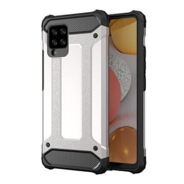 MG Hybrid Armor plastika ovitek za Samsung Galaxy A42 5G, srebro