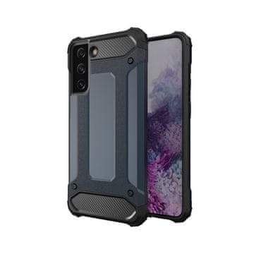 MG Hybrid Armor plastika ovitek za Samsung Galaxy S21 Ultra 5G, modro