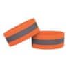 Armband odsevni trak 4cm, oranžna