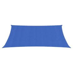 Vidaxl Senčno jadro 160 g/m2 modro 2x4 m HDPE