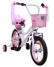 Amigo Magic otroško kolo za punce, 14", belo