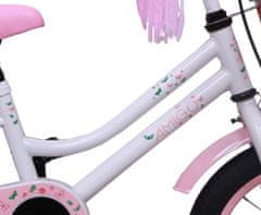 Amigo Magic otroško kolo za punce, 14", belo