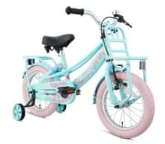 Supersuper Lola otroško kolo za punce, 14", roza/modro