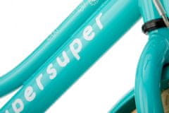 Supersuper Cooper otroško kolo za punce, 20", turkizna