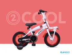 Amigo 2Cool otroško kolo za fante, 12", belo