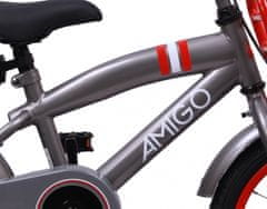 Amigo 2Cool otroško kolo za fante, 14", sivo