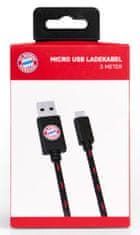Snakebyte FC BAYERN universal Micro USB polnilni kabel, 3m