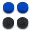 Snakebyte CONTROL:CAPS 4 prekrivke za analogne igralne palice PS4, 2x black 2x blue