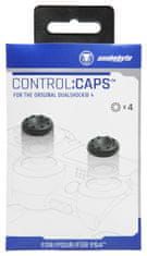 Snakebyte CONTROL:CAPS 4 prekrivke za analogne igralne palice PS4, 4x black