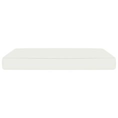 Vidaxl Talna blazina za paleto 60x60x6 cm krem blago