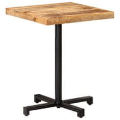 Vidaxl Bistro mizica kvadratna 60x60x75 cm robusten mangov les