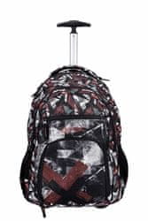  Rucksack-Only Fashion šolski nahrbtnik na kolesih, 24 L, grunge
