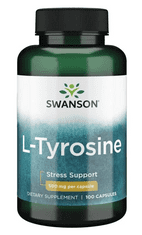 Swanson L-tirozin, 500 mg, 100 kapsul