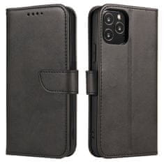 slomart magnetno ohišje elegantno ohišje s flip pokrovom in funkcijo stojala xiaomi redmi note 10 / redmi note 10s črno