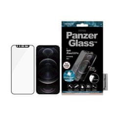 PanzerGlass zaščitno steklo za Apple iPhone 12/12 Pro Swarovski Rose CamSlider AB, črn