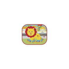 Arditex FISHER-PRICE Sončni ščitnik za otroke v avtomobilu + pobarvanka LION, FP10168