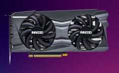 inno3D GeForce RTX 3060 Twin X2 OC grafična kartica, 12 GB GDDR6