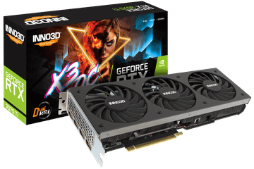 inno3D GeForce RTX 3070 Ti X3 OC grafična kartica, 8 GB GDDR6X (N307T3-086XX-1820VA45)