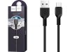 Hoco X20 Flash podatkovni kabel Type C na USB, 1 m, črn