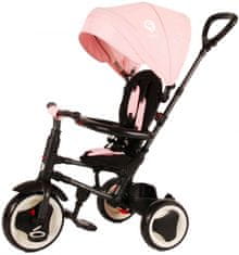 Qplay Rito Deluxe Junior tricikel, črno roza