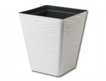 eoshop Pokrov za cvetlični lonec SAHARA plastika mat 29x29x34cm