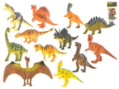 Mikro Trading Dinozavri 12-14 cm 12 kosov v vrečki