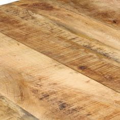 Vidaxl Jedilna miza 200x100x76 cm robusten mangov les