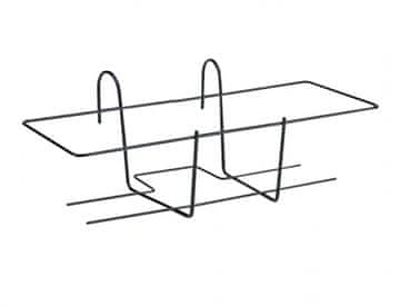 eoshop Držalo za škatlo SONIA kvadrat črn 63x20cm