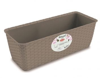 Stefanplast Naravni samopreskrbni plastični zaboj 40x16x13cm