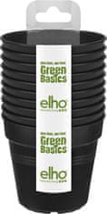 Elho Set sadik za sadike Green Basics 10 kosov - živa črna 7,5 cm