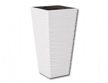 eoshop Pokrov za cvetlični lonec SAHARA SLIM plastika mat 29x29x56cm