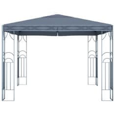 Vidaxl Paviljon 300x300 cm antraciten