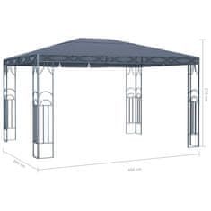 Greatstore Paviljon 400x300 cm antraciten