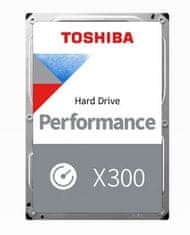 Toshiba X300 trdi disk, 12 TB, 256 MB, 7200 RPM, SATA 6Gb/s, 8,89 cm (3.5)