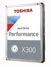 Toshiba X300 trdi disk, 8 TB, 256 MB, 7200 RPM, SATA 6Gb/s, 8,89 cm (3.5)