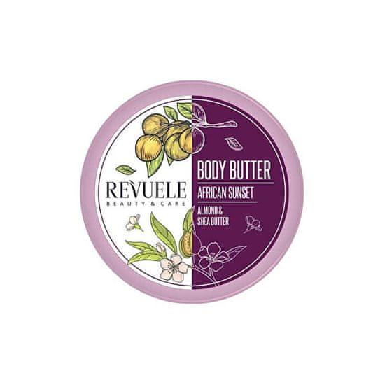 Revuele Vlažilno maslo za telo African Sunset Almond & Shea ( Body