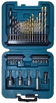 Makita 34-delni set za vrtanje in vijačenje B-68498