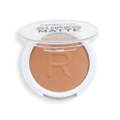Makeup Revolution Super mat Relove (Powder) 6 g (Odtenek Warm Beige)