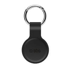 SBS Apple AirTag obesek za ključe, silikonski, siv