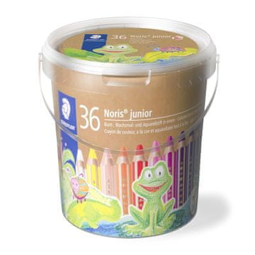 Staedtler Noris Buddy barvice, debele, 36/1 + šilček