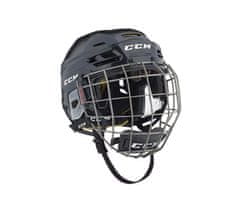 Tacks 310 Senior hokejska čelada z mrežico, M, črna