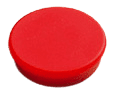 TIP Table magneti za table rdeči, 25 mm, 10 kosov