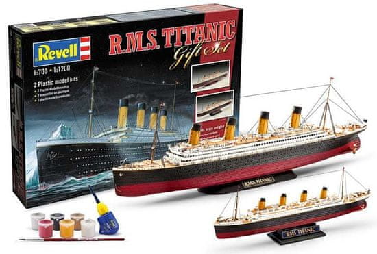 Revell Titanic darilni set, 2 x maketa, 1:700 in 1:1200