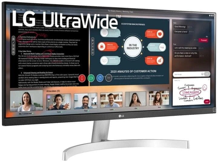 Lg 29wn600-w ips uwfhd monitor (29wn600-w) -komponentko