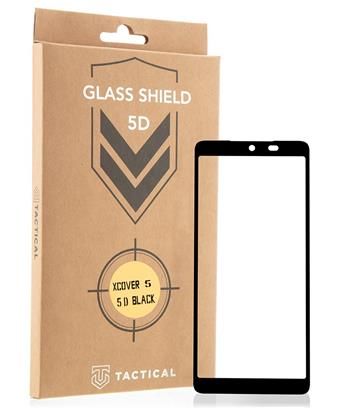 Tactical Glass Shield 5D zaščitno steklo za Samsung Galaxy Xcover 5, črno